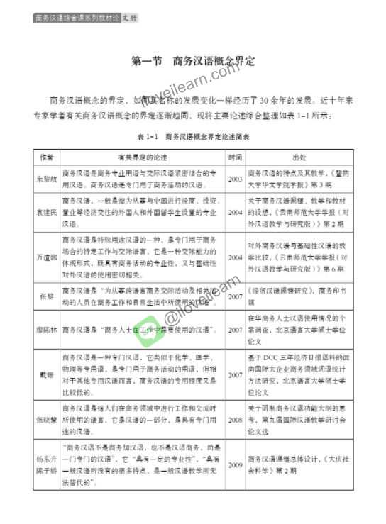 The Comprehensive Textbook of Chinese Business Teaching 商务汉语综合课系列教材论 文册