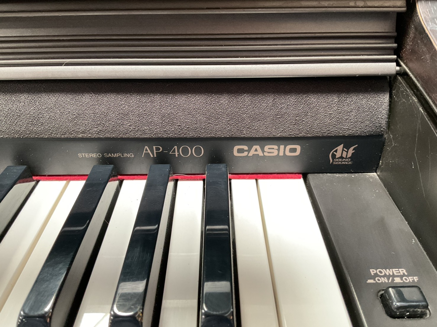 เปียโน CASIO : AP-400 สินค้าไม่พร้อมใช้งาน (ต้องซ่อม)