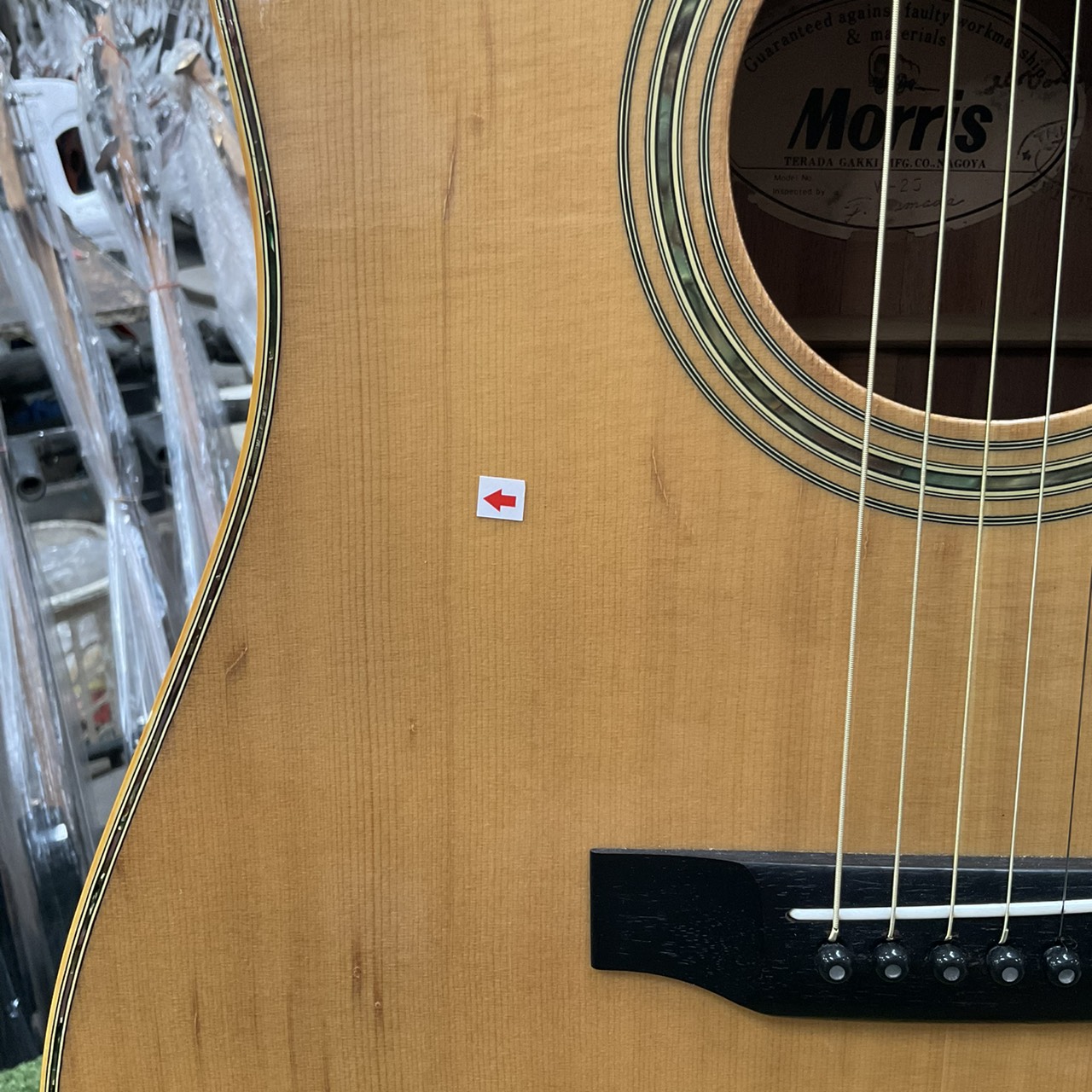 กีต้าร์โปร่ง Morris : W-23