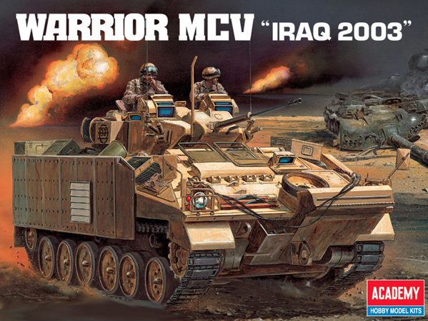 โมเดลรถถัง Academy ขนาด 1/35 AC13201 Warrior MCV Iraq 2003