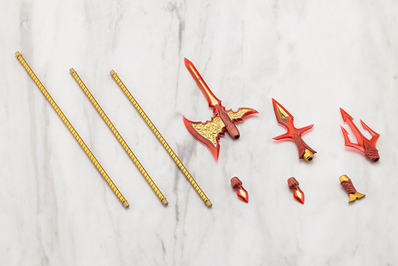 M.S.G Modeling Support Goods VIRTUOUS STYLE11 POLE WEAPON SET FLAMERITE Ver.(Pre-order)