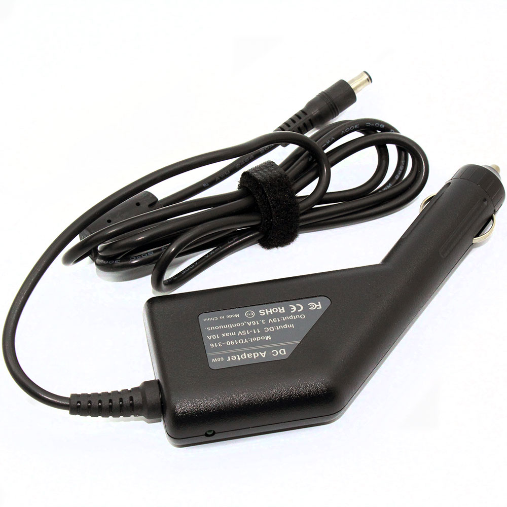 Adapter Notebook Samsung 19V/3.16A (3.0mm) (ชาร์จไฟในรถยนต์)