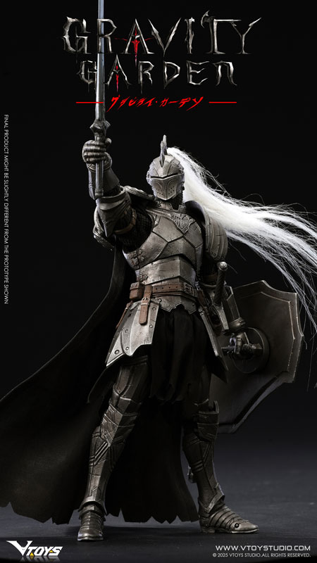 [Bonus] GRAVITY GARDEN Series Silver Moon Knight 1/12 Scale Posable Figure(Provisional Pre-order)