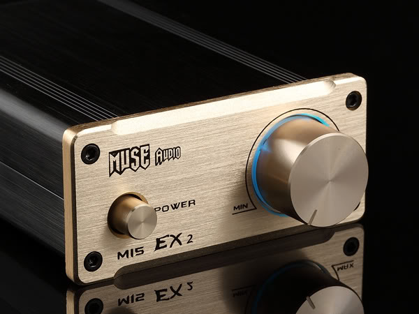 MUSE M15 EX2 TA2024 T-Amp Mini Stereo Amplifier 15WX (Gold)