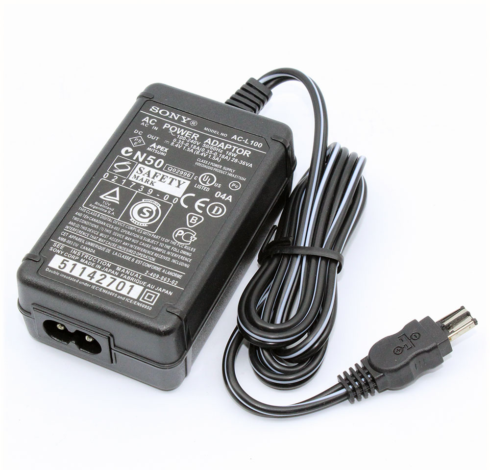 อะแดปเตอร์ / แท่นชาร์จแบต Sony รุ่น AC-L100 ( M / L )