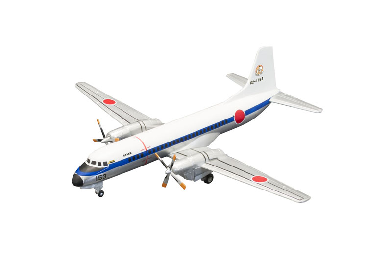 โมเดลเครื่องบินจำลอง ยี่ห้อเอฟทอย ขนาด 1/300 F-toys Japanese Transport Aircraft Collection #8.YS-11 (Air Self-Defense Force)