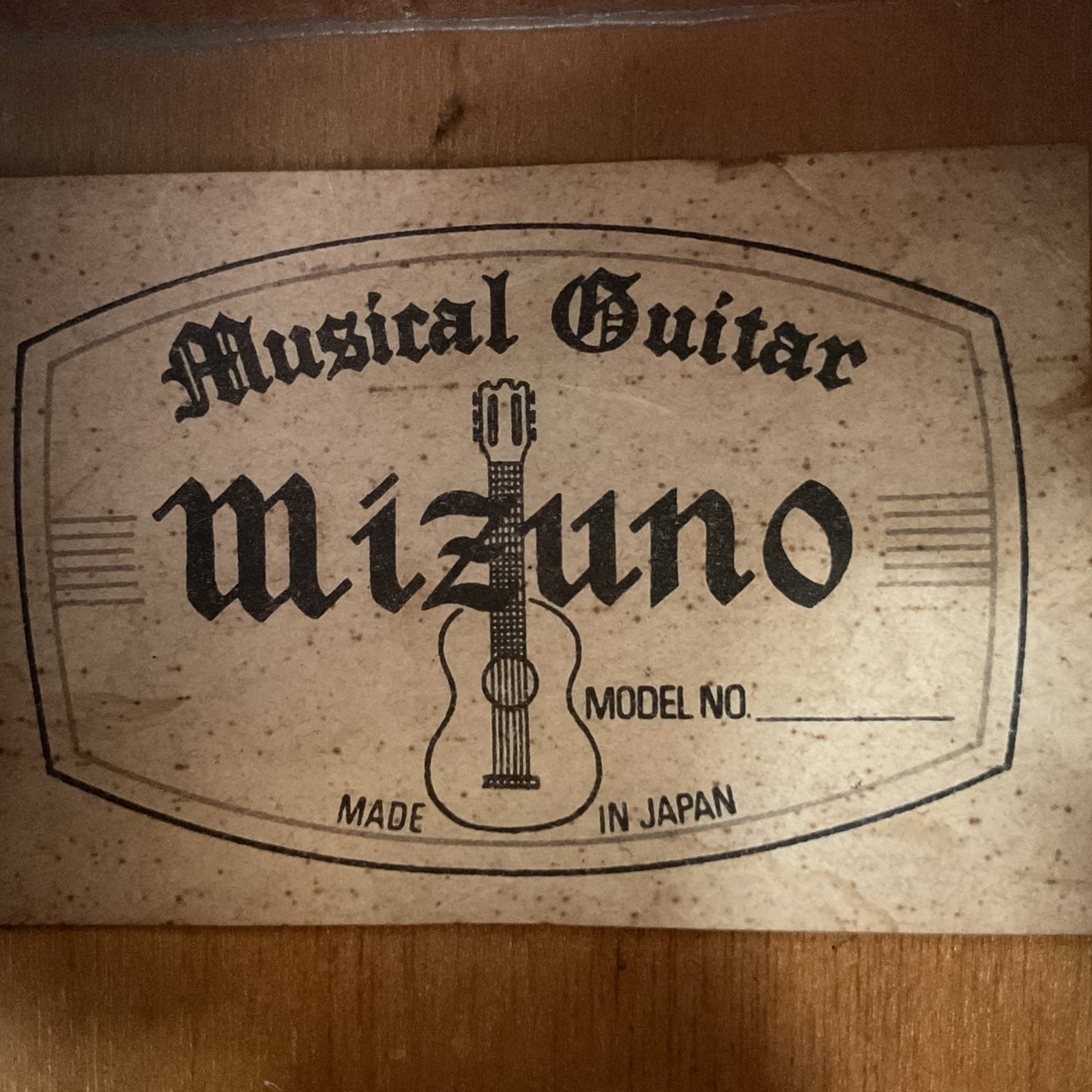 กีต้าร์คลาสสิค Mizuno
