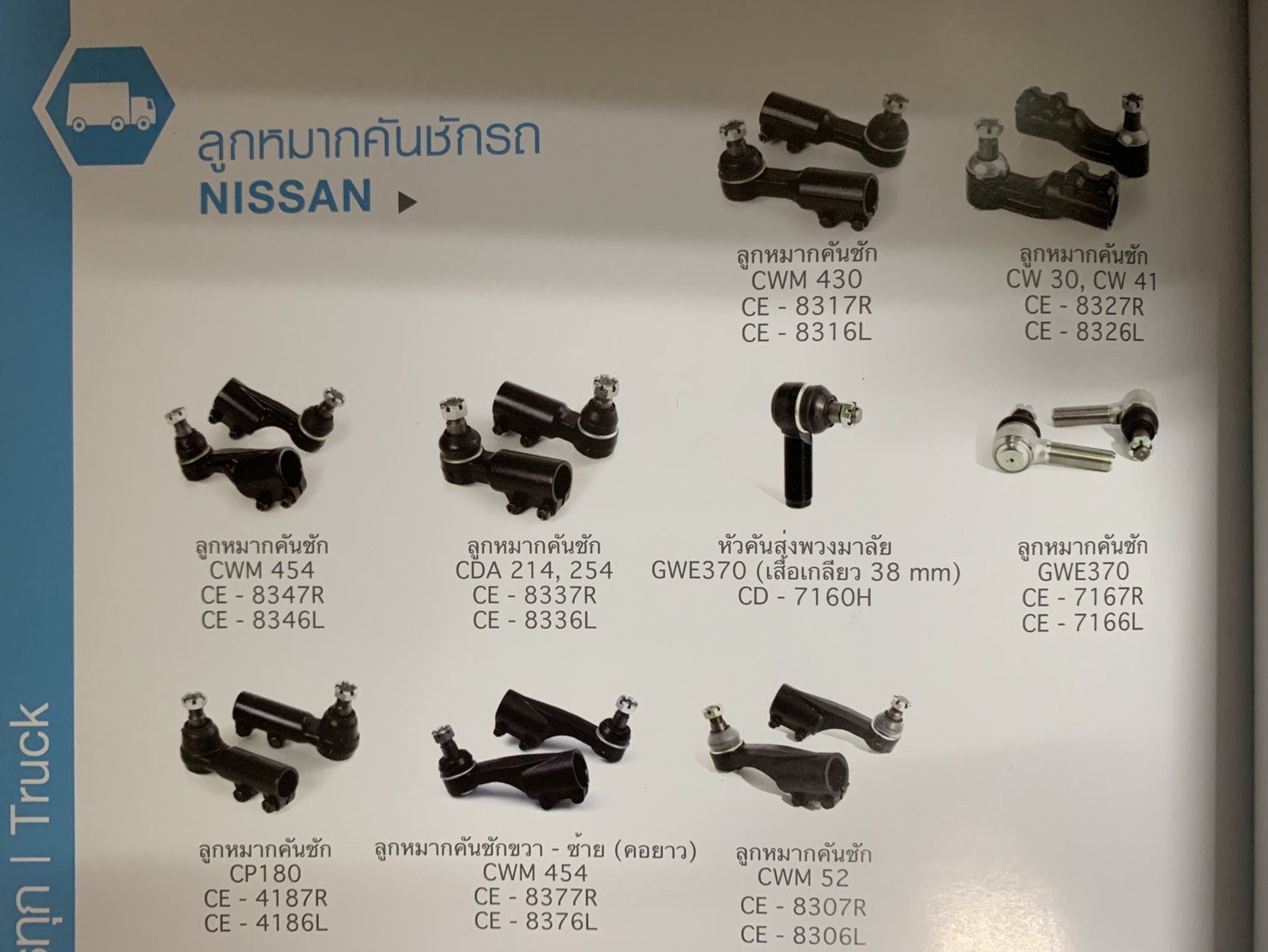 ลูกหมากคันชักรถบรรทุก NISSAN UD