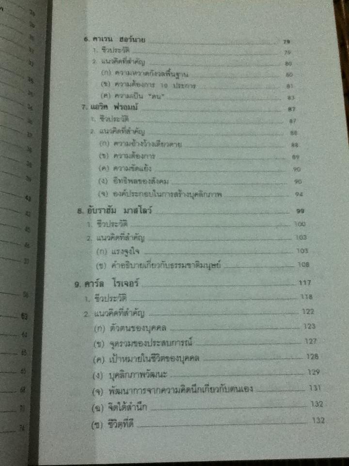 ทฤษฎีจิตวิทยาบุคลิกภาพ(รู้เรา รู้เขา)/ ดร.ศรีเรือน แก้วกังวาล