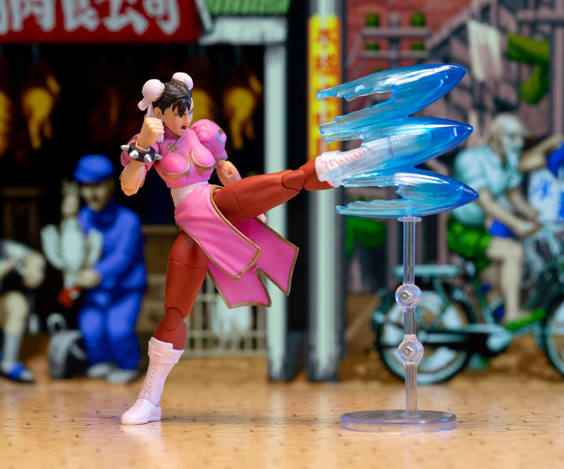 Street Fighter Chun Li Pink Deluxe Action Figure 1/12 Scale(Pre-order)