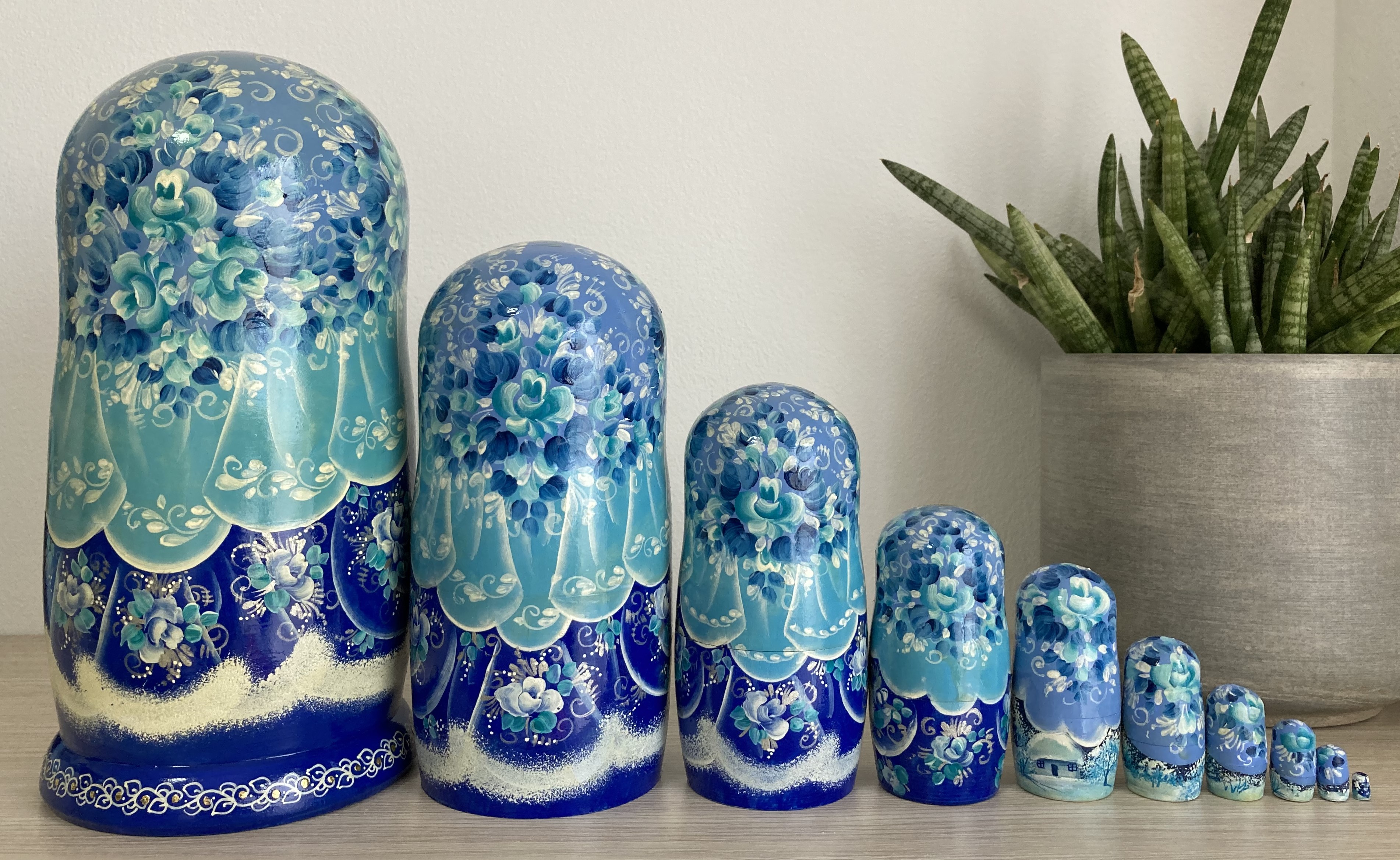 ตุ๊กตาแม่ลูกดก (Matryoshka) - From Russia With Love "Winter Blue"