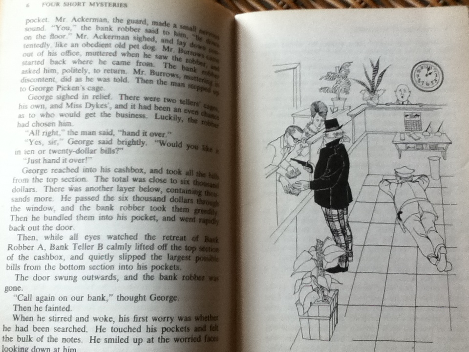 FOUR SHORT MYSTERIES