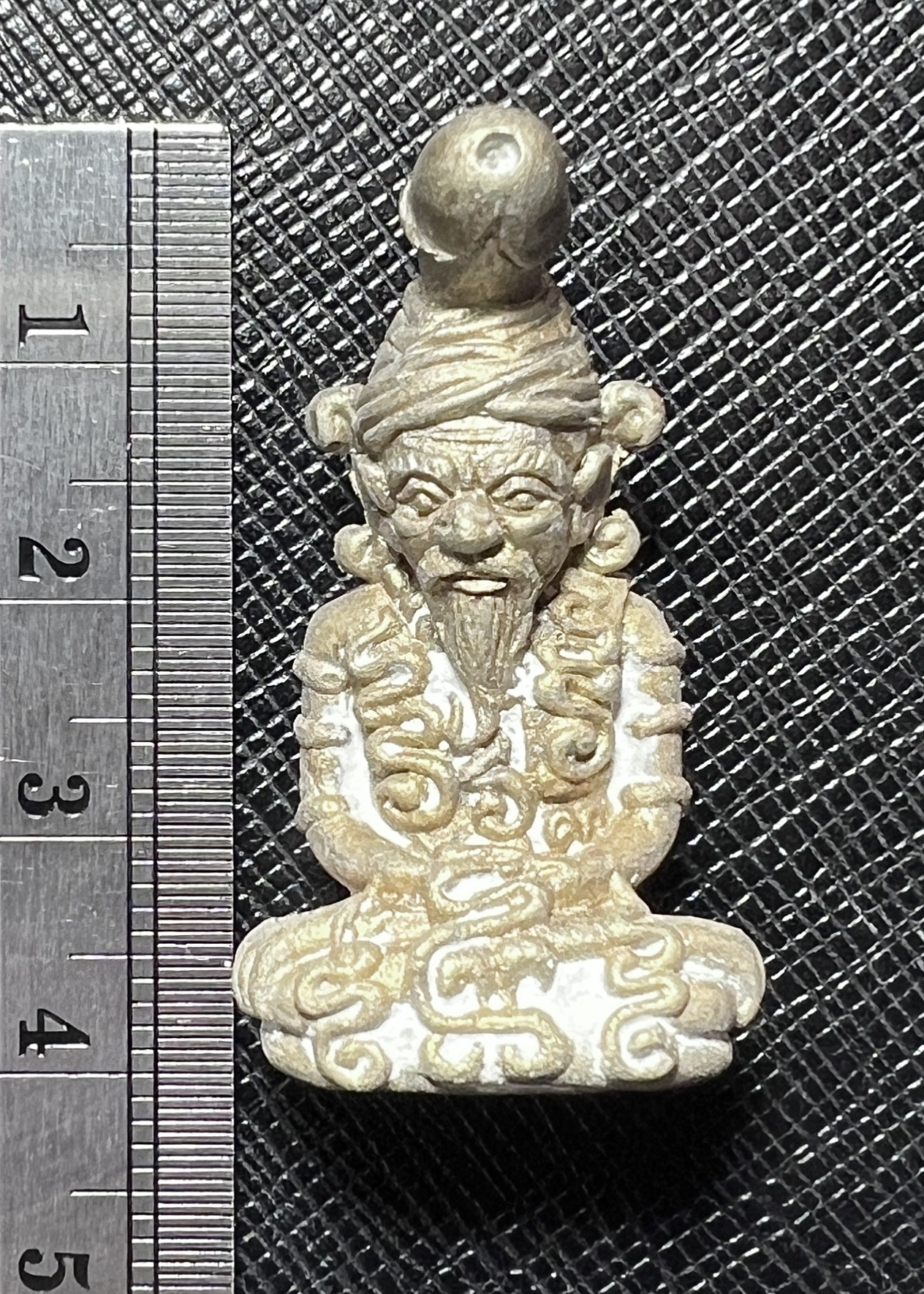 ฤาษีนกเค็ด (รุ่น:มหายันต์ไหว้ครู ๖๘, เนื้อชนวน) Lersi Nok Khet. (series:Maha Yant Wai Kru 68, bronze material) SKU-03765