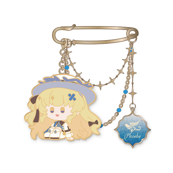 Wuthering Waves Resonator Themed Metal Brooch Phoebe(Pre-order)