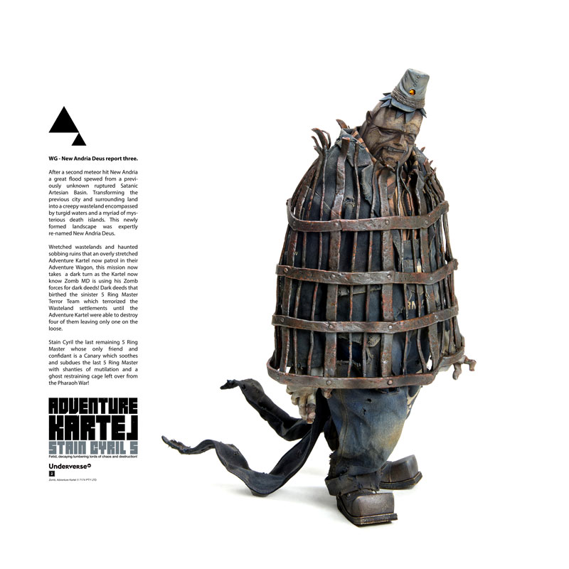 ADVENTURE KARTEL STAIN CYRIL 5 1/6 Collectible Figure(Pre-order)