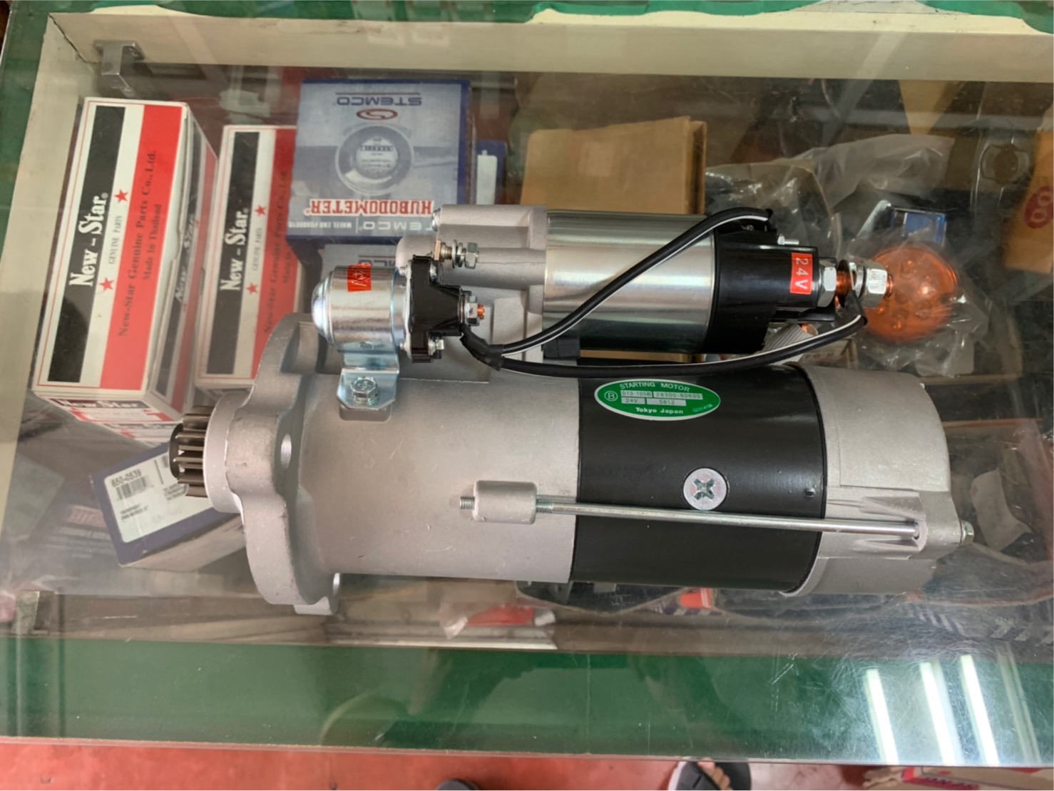ไดสตาร์ท CUMMINS MANN 24V 12 ฟัน เฟืองโต 43 46 mm