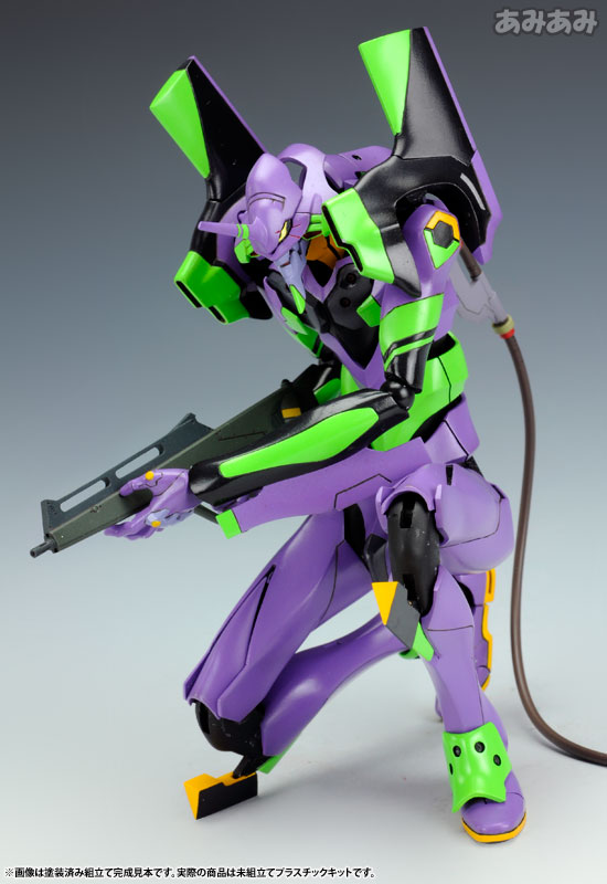 Evangelion: 2.0 You Can (Not) Advance 1/400 General-Purpose Humanoid Battle Weapon Android EVA-01 Test Type Plastic Model(In-Stock)