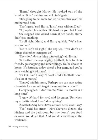 หนังสืออ่านนอกเวลาภาษาอังกฤษ เรื่อง Harry's Holiday (ระดับ 1) + CD Harry's Holiday (English Reading: Level 1) + CD