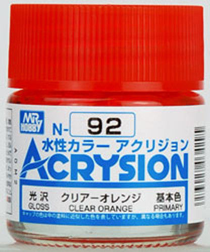 สีสูตรน้ำ Acrysion N92 Clear Orange