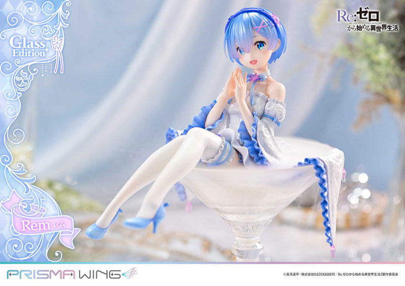 PRISMA WING Re:ZERO -Starting Life in Another World- Rem Glass Edition 1/7 Complete Figure(Pre-order)
