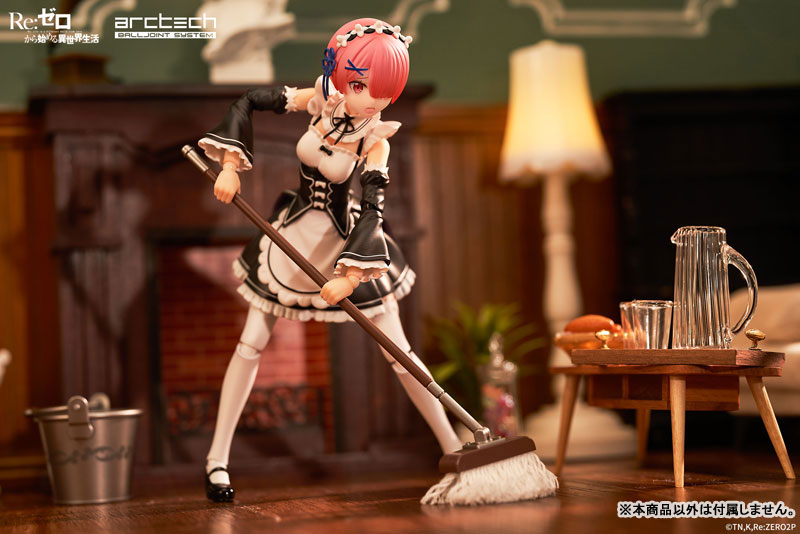 [Bonus] ARCTECH Posable Series Re:ZERO -Starting Life in Another World- Ram 1/8 Posable Figure(Pre-order)