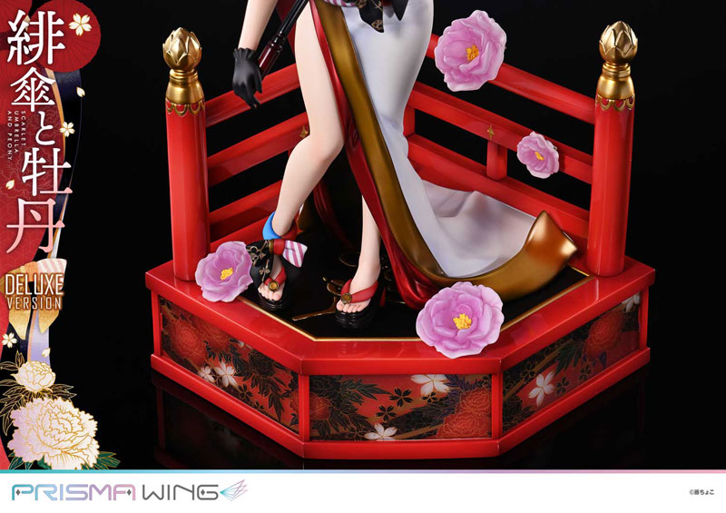PRISMA WING Fuzichoco Original Illustration Scarlet Umbrella and Peony DX Edition 1/7 Complete Figure(Pre-order)
