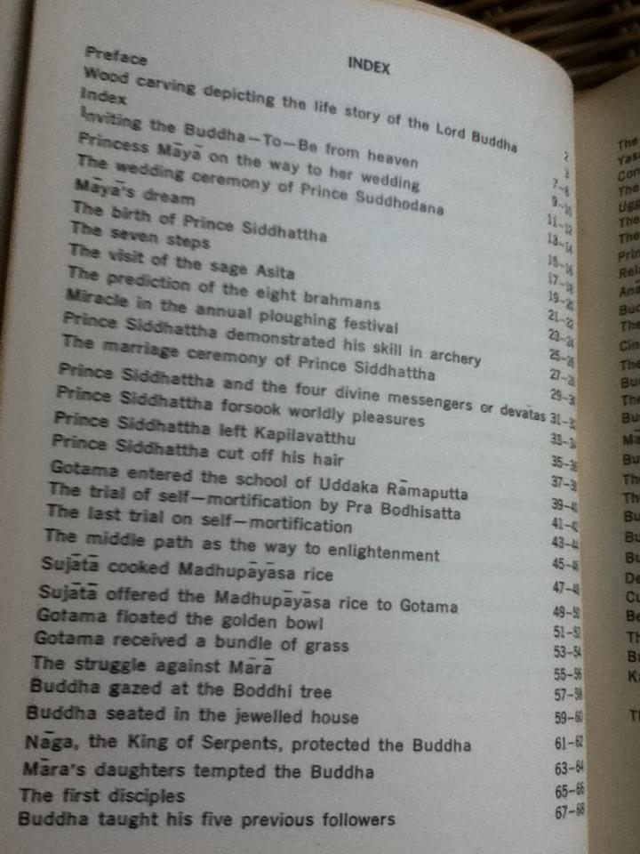 คู่มือนำชม ภาพจำหลักไม้สักพุทธประวัติ 2ภาษา ไทย-อังกฤษ