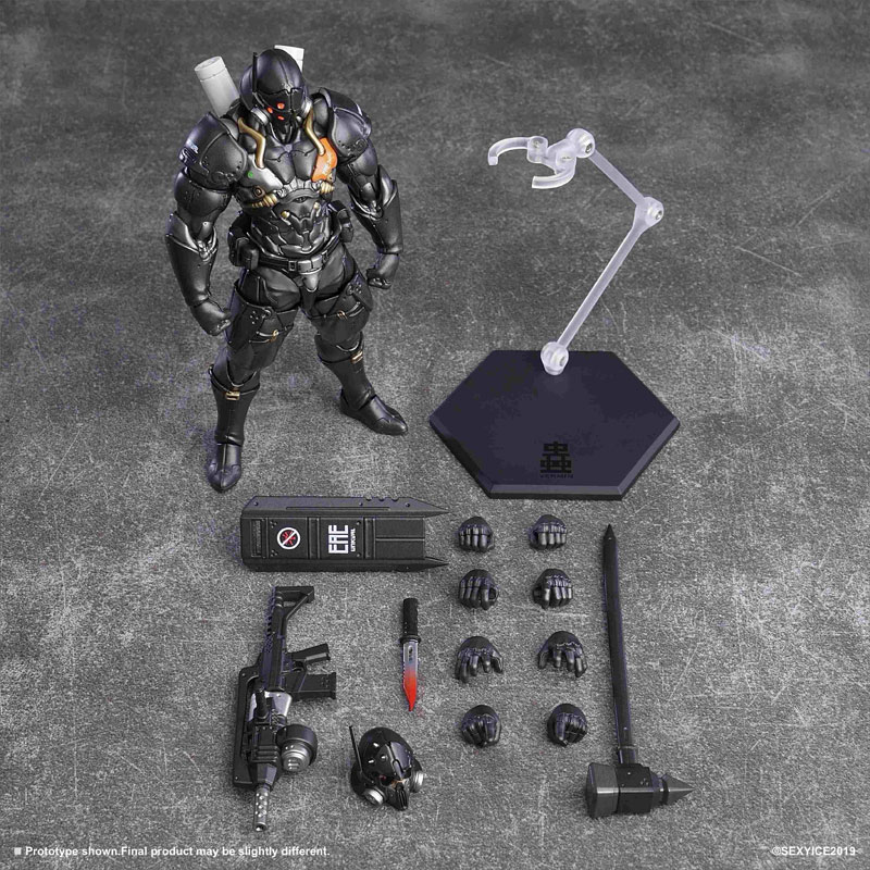 Project Identity: UNKVAL Eliminator Individual edition Ver. Complete Model Action Figure(Pre-order)