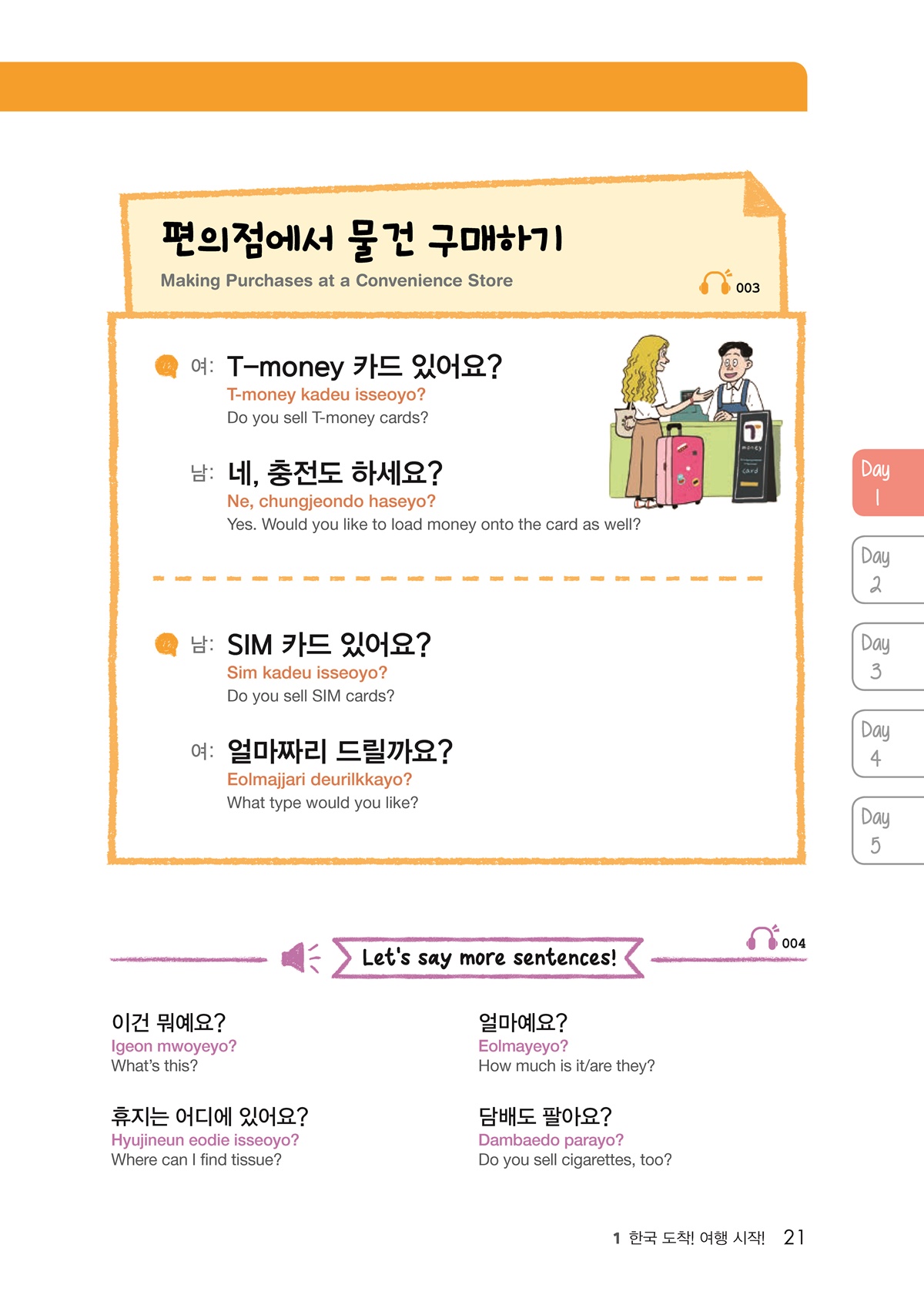 หนังสือสนทนาท่องเที่ยวเกาหลี Korean for K-Pop Travelers