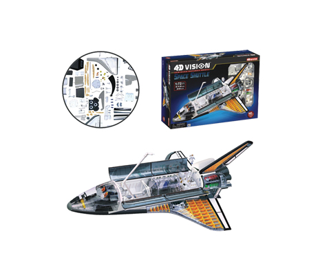 โมเดล Space Shuttle 4D Vision