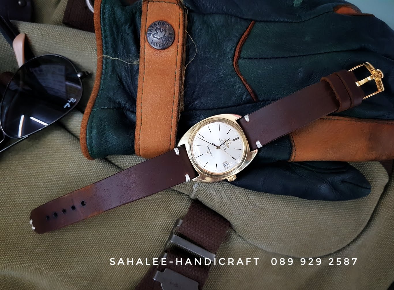 Vintage Omega Constaillation Gold Cap On Stanless Date Cal.561 ขายนาฬิกาโอเมก้า หอดูดาว ทองหุ้ม