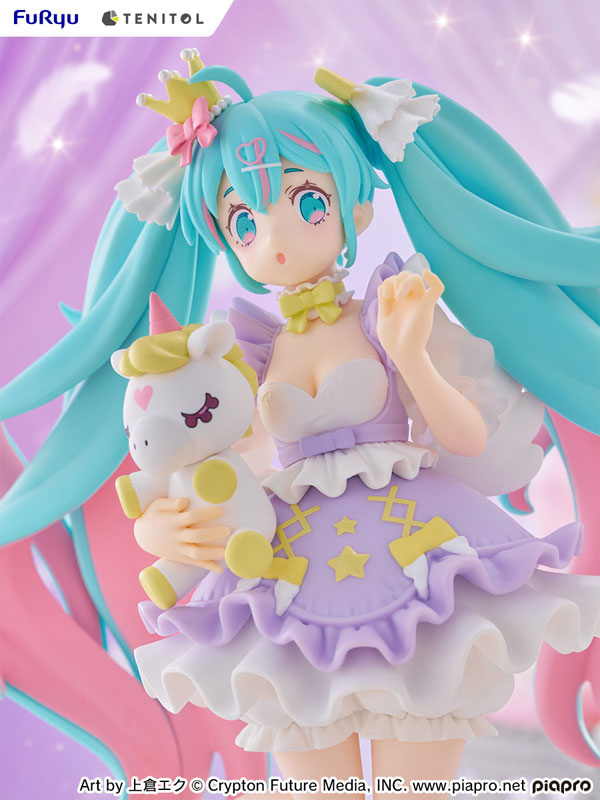 TENITOL Hatsune Miku Yumekawa Princess Lavender ver. Complete Figure(Pre-order)