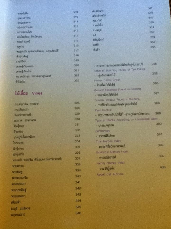 พรรณไม้ในงานภูมิสถาบัตยกรรม 1 (ไทย-อังกฤษ)/ เอื้อมพร วีสมหมาย และคณะ