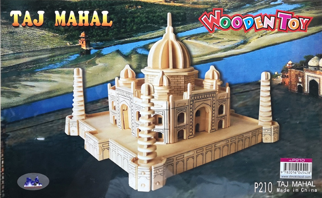 Dinokids3D ตัวต่อไม้ 3 มิติ ทัชมาฮาล Taj Mahal จิ๊กซอว์ไม้ โมเดลไม้ 3 มิติ