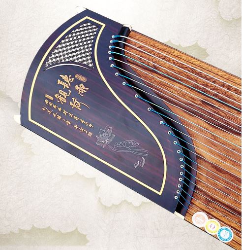กู่เจิง 古筝 เครื่องดนตรีจีนกู่เจิง(แบบ A) Guzheng ของแท้ อุปกรณ์ครบชุด เสียงดี ทำจากไม้เกรดพรีเมี่ยม ลายสวยงาม