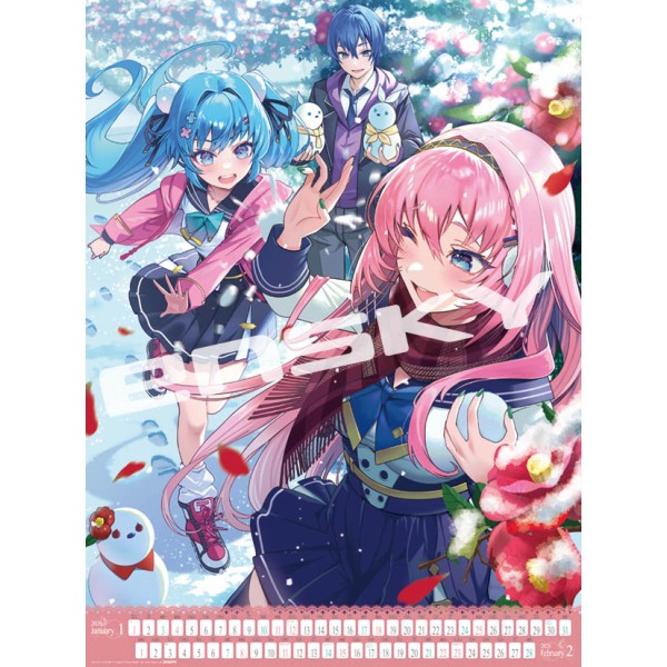 Hatsune Miku CL-043 2026 Wall Calendar(Pre-order)