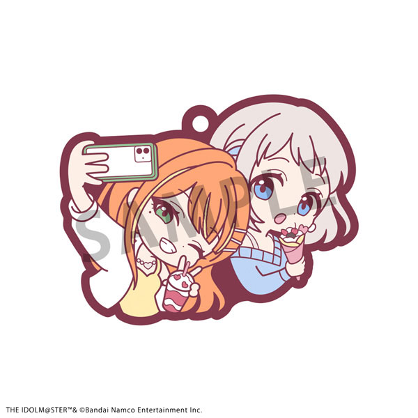 Rubber Mascot Buddy Colle Gakuen iDOLM@STER 6Pack BOX(Pre-order)