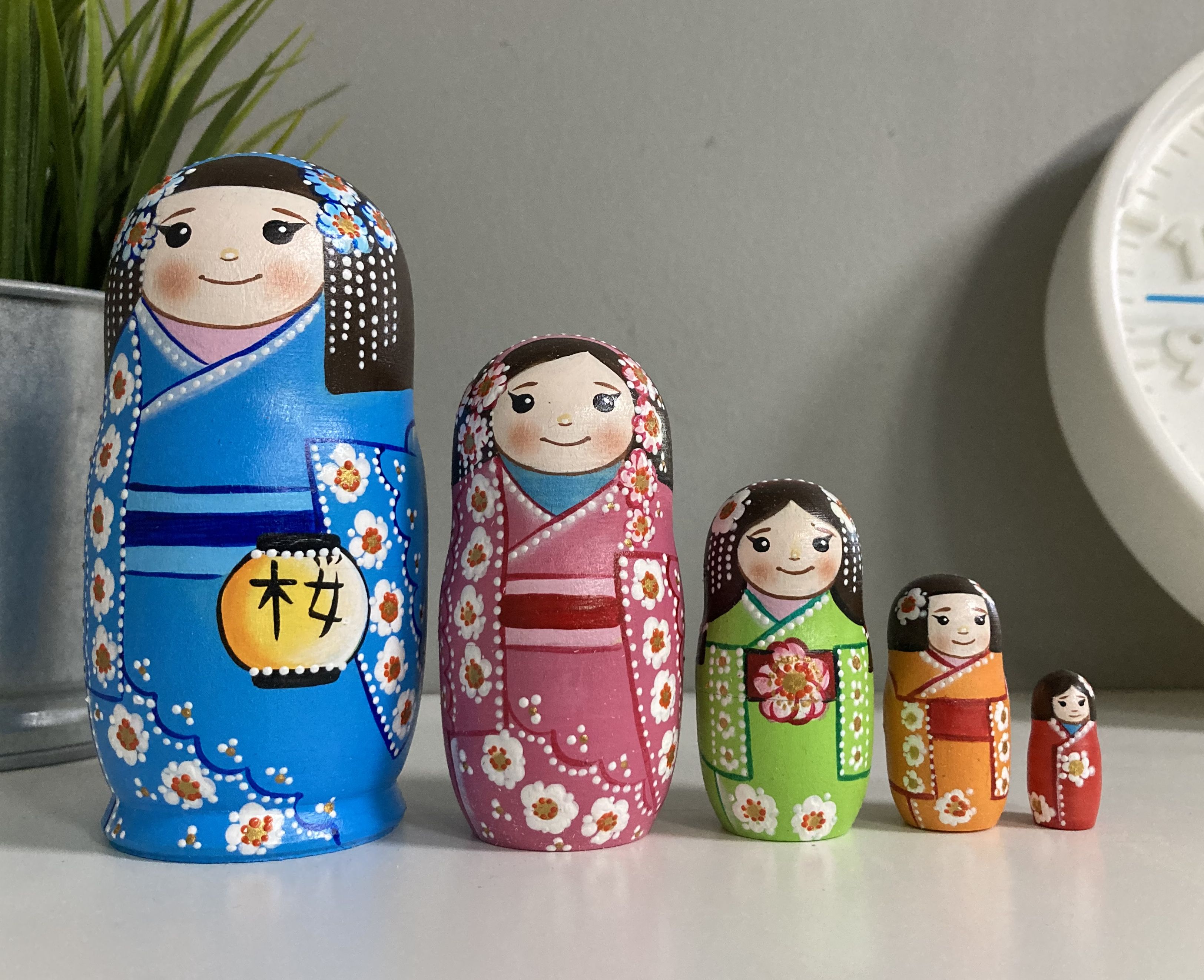 ตุ๊กตาแม่ลูกดก (Matryoshka) - From Russia With Love "Japanese Blue"
