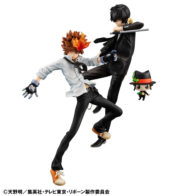 [Exclusive Sale] G.E.M. Series Reborn! Tsunayoshi Sawada & Kyoya Hibari & Reborn Set Complete Figure(Pre-order)