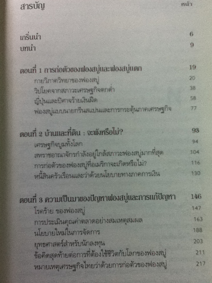 ฟองสบู่ (แตก?)