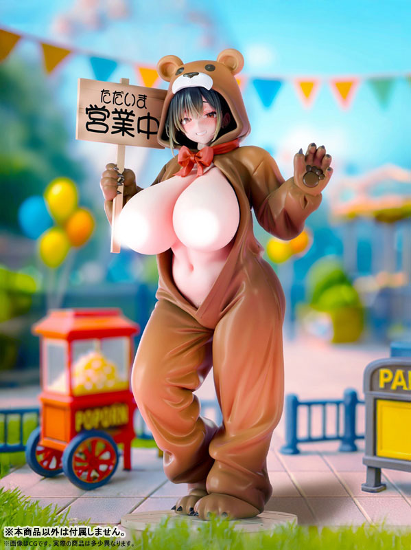 Nikkan Shoujo Welcome! Honey Park Kumano Mitsu Bear Head Ver. (1/6 Scale)(Pre-order)