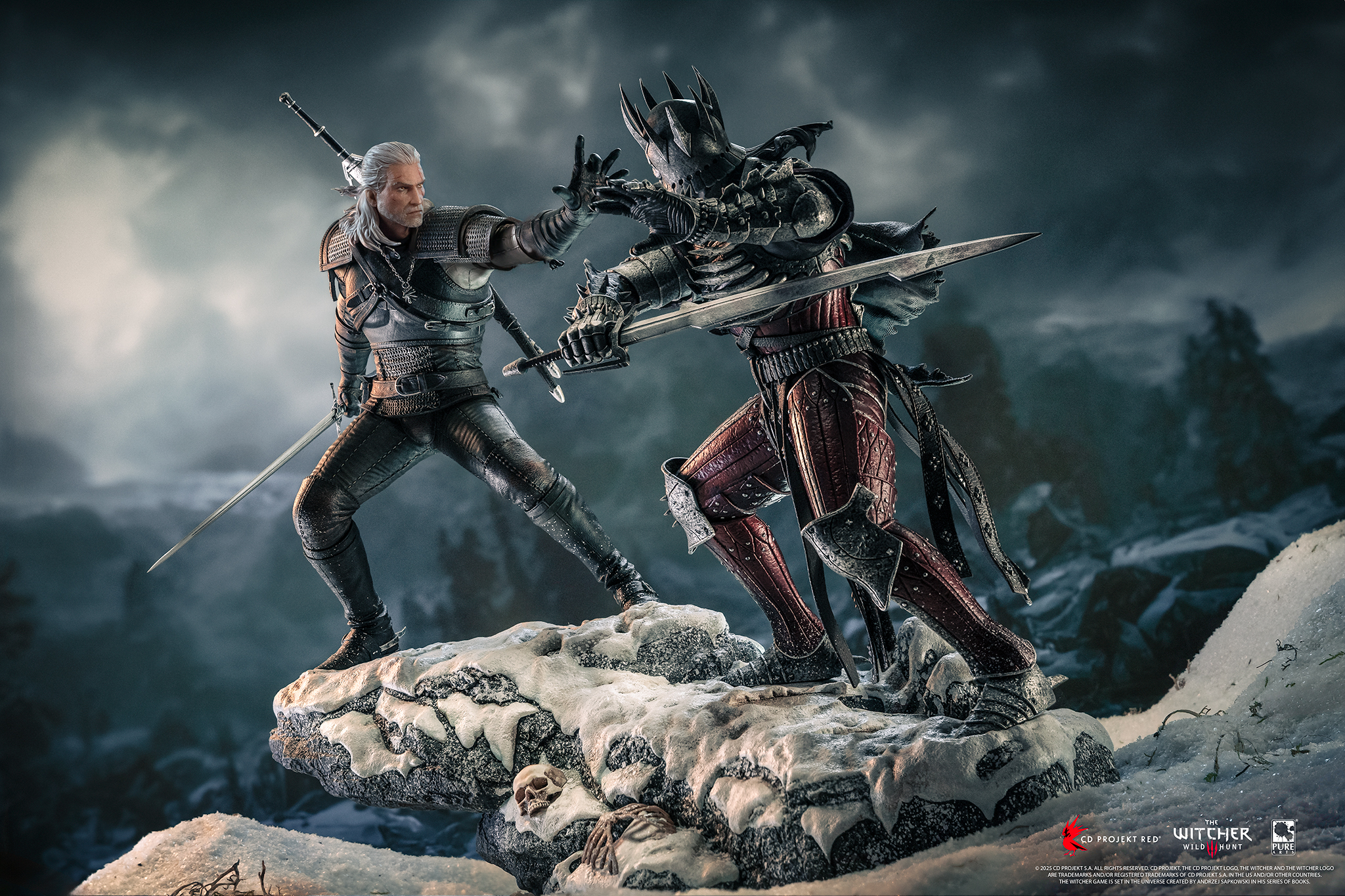 The Witcher : Geralt vs Eredin 1/6 Scale Diorama(Pre-order)