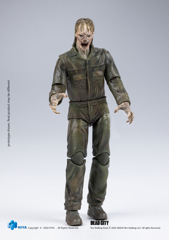 The Walking Dead: Daryl Dixon 1/18 Action Figure Dark Eyes Walker(Provisional Pre-order)