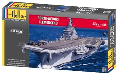 โมเดลเรือบรรทุกเครื่องบิน ขนาด 1/400 Heller HL81070 Porte-Avions Clemenceau