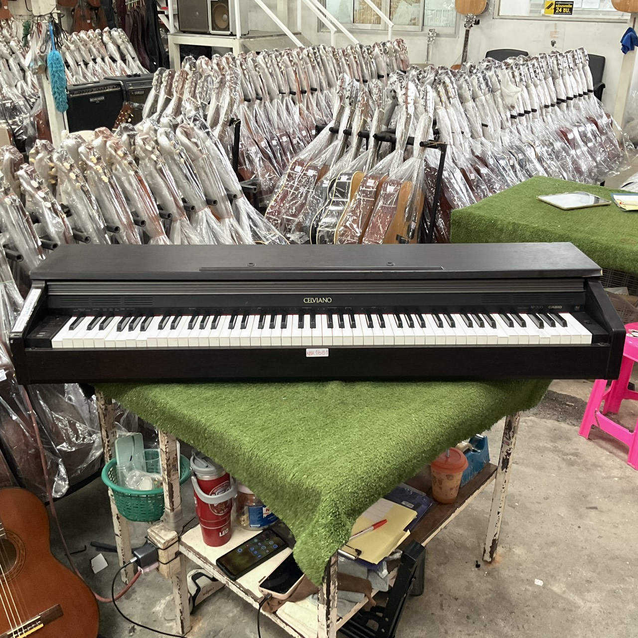 เปียโน CASIO : AP-200 สินค้าไม่พร้อมใช้งาน (ต้องซ่อม)