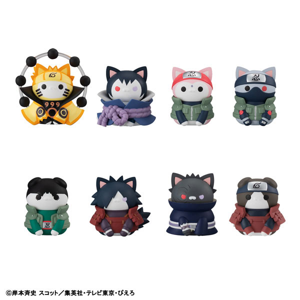 MEGA CAT PROJECT NARUTO Shippuden Nyaruto! LAST BATTLE Arc 8Pack BOX(Pre-order)