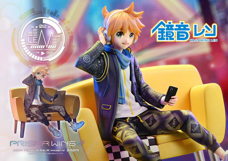 PRISMA WING Piapro Characters Kagamine Len "Art by lack" 1/7 Complete Figure(Pre-order)