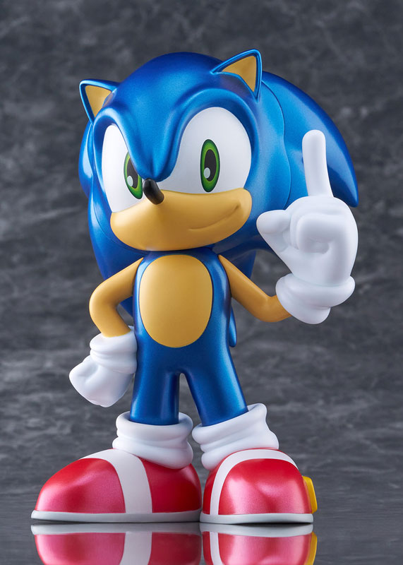 SoftB Half Sonic the Hedgehog Metallic Color Ver. Complete Figure(Pre-order)