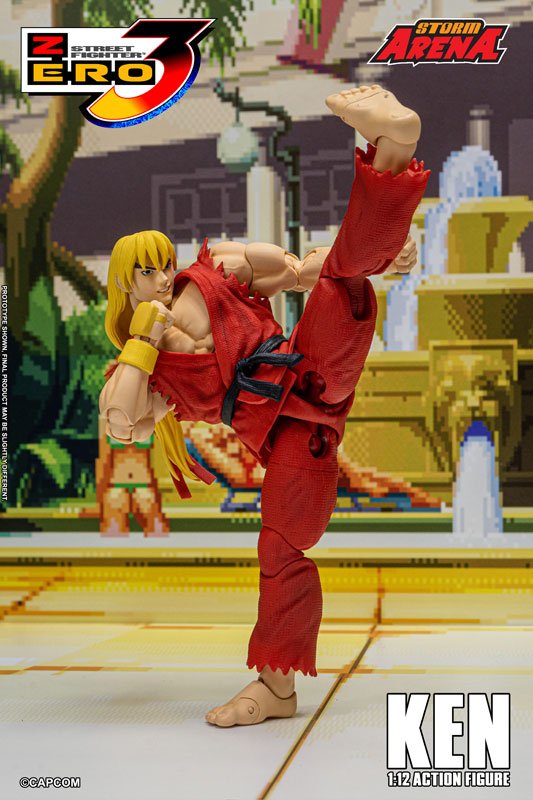 Street Fighter Alpha 3 1/12 Scale Action Figure Ken(Provisional Pre-order)