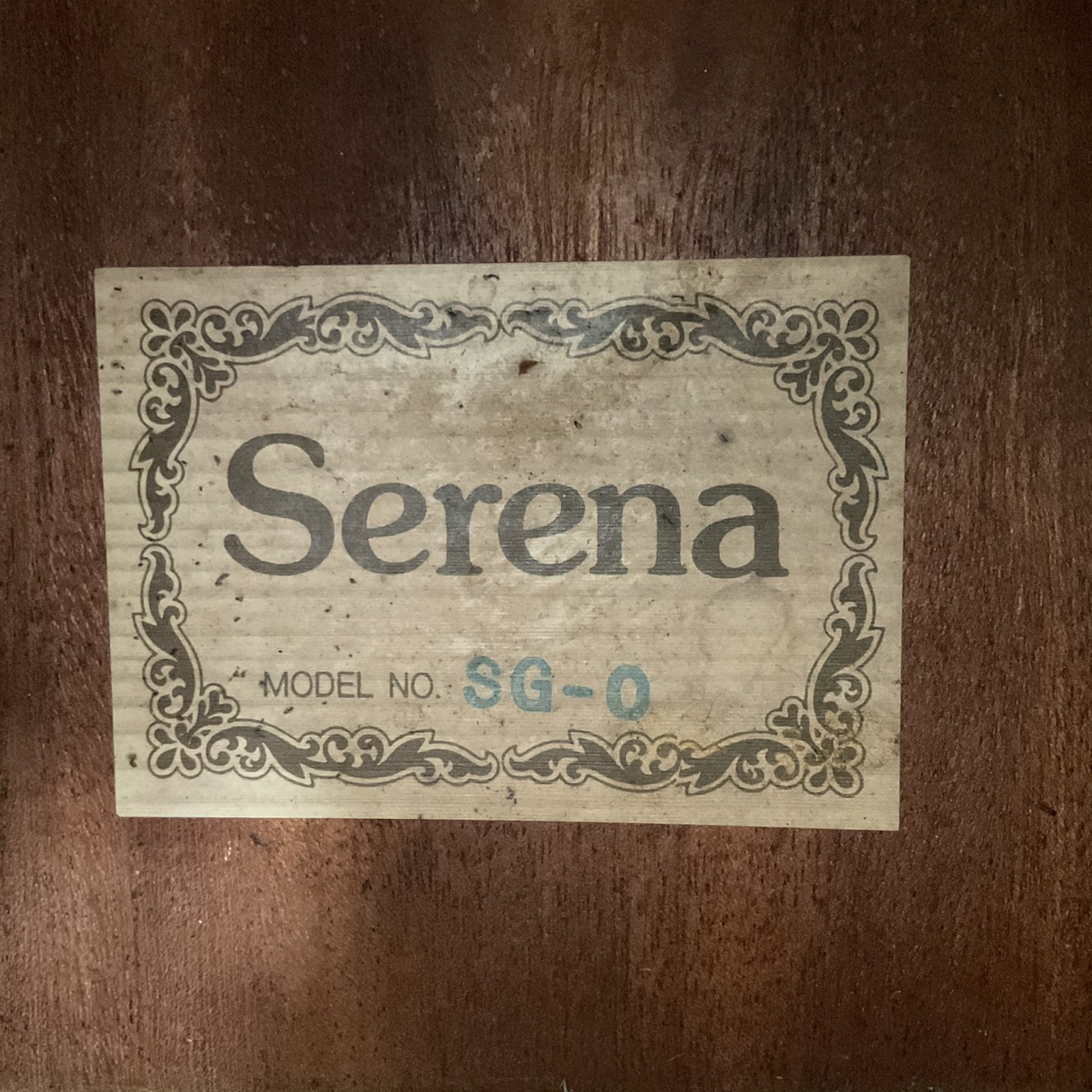 กีต้าร์คลาสสิค Serena : SG-O